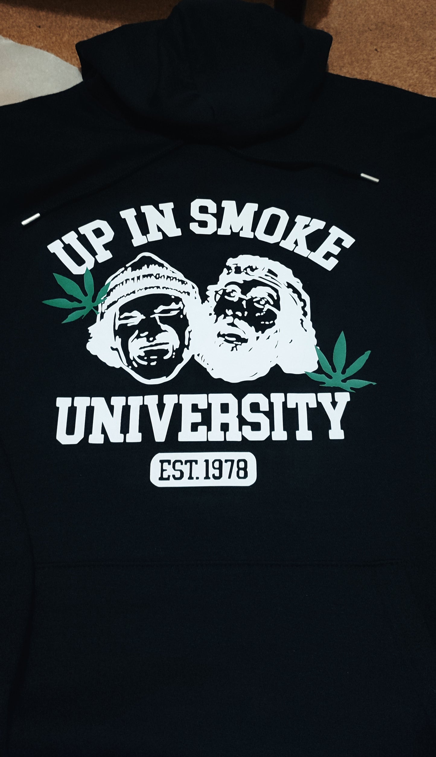 Cheech and Chong - Up in smoke University - Tribute Hoodie